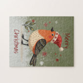 Scandinavian Folk Art style Puzzle (Horizontal)