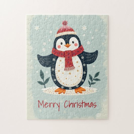 Scandinavian Folk Art Style Puzzle (Vertikal)