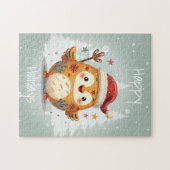 Scandinavian Folk Art Style Puzzle (Horizontal)