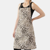 Scandinavian Geometric Floral Motif Schürze (InSitu)