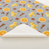 Scandinavian Gingerbread & Citrus Holiday  Sherpadecke (3/4)