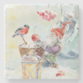 Scandinavian gnome steinuntersetzer (Vorderseite)