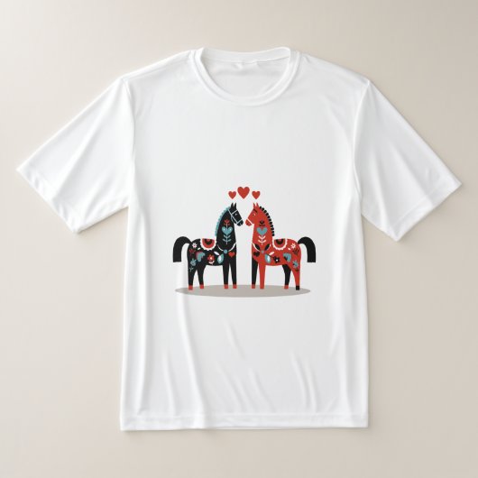 Scandinavian horses T-Shirt (Ablage )