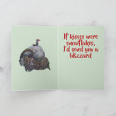 Scandinavian Julbocken Yule Goat After John Bauer Karte (Innenseite)