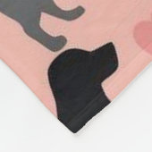 Scandinavian Minimalist Pet Blanket – Dog & Cat Fleecedecke (Ecke)