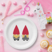 Scandinavian Nisse Tomte Gnome Pappteller (Party)