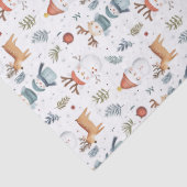 Scandinavian Nordic Christmas Seidenpapier (Detail)