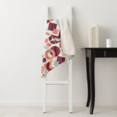 Scandinavian pattern design. Simple modern retro b Sherpadecke (Beispiel)