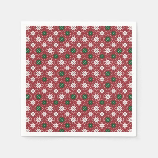 Scandinavian Selburose Christmas Edition 1 Serviette (Vorderseite)