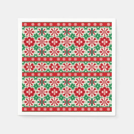 Scandinavian Selburose Christmas Edition 2 Serviette