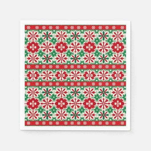 Scandinavian Selburose Christmas Edition 2 Serviette (Vorderseite)