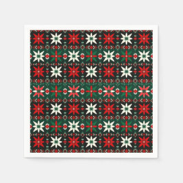 Scandinavian Selburose Christmas Edition 3 Serviette