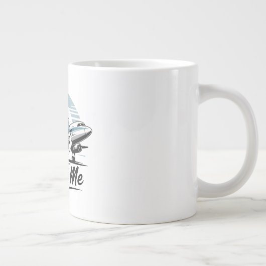 Scandinavian stewardess Specialty Mug Jumbo-Tasse (Rechts)