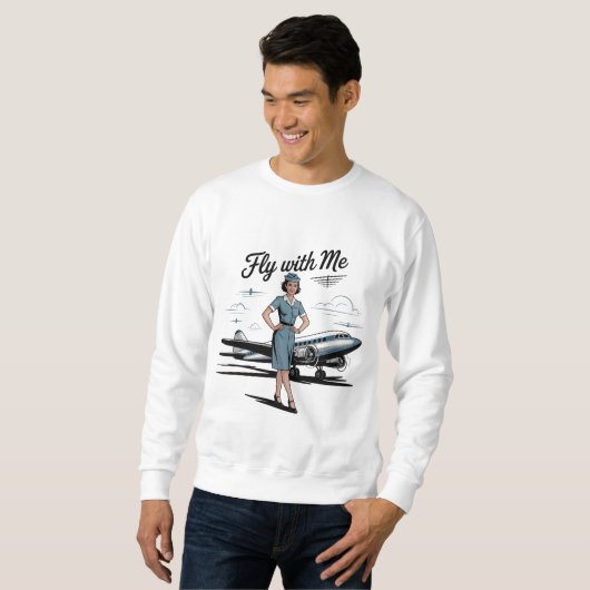 Scandinavian stewardess  sweatshirt (Vorne ganz)