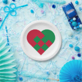 Scandinavian Yule Hear - Christmas Holiday - Pappteller (Party)