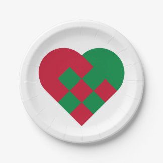 Scandinavian Yule Hear - Christmas Holiday - Pappteller