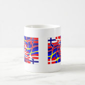 Scandinavy gewellt kaffeetasse (Mittel)