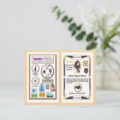 Scandra - Scandium Trading Cards Postkarte (Stehend Vorderseite)