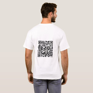 Scannable QR Code Basic-T-Shirt für Männer T-Shirt