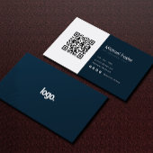 Scannable Qrcode, Vorstandsvorsitzender der modern Visitenkarte