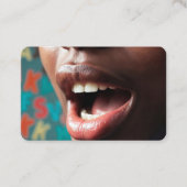 Scannable SLP-Sprache Visitenkarte (Vorderseite)