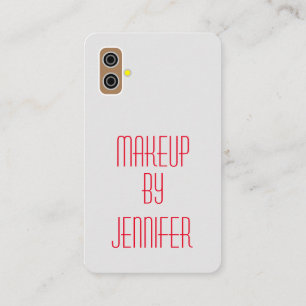 Scannable Social Media Foto Grid Modern QR-Code Visitenkarte