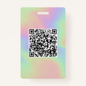 Scannable Trendy Ausweis (Rückseite)