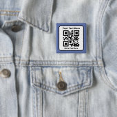 Scannbare QR-Code-Vorlage mit editierbarem Text Button (Beispiel)