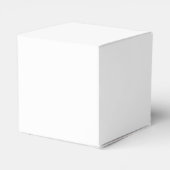 Scannbarer QR-Code mit kursiver Handschrift Geschenkschachtel (Rückseite)