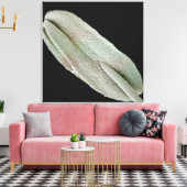 Scannen eines Elektronenmikroskopbildes eines ande Leinwanddruck (Insitu (Wohnzimmer))