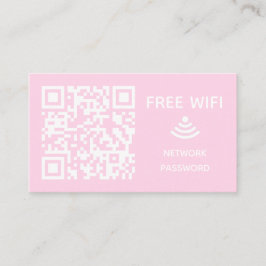 Scannen Sie das kostenlose WiFi Business qm-Codeze Begleitkarte
