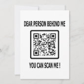 Scannen Sie den QR-Code für Inspiration Einladung (Vorderseite)