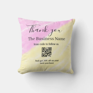 Scannen Sie den QR-Code, um uns zu folgen, danke R Kissen