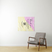 Scannen Sie den QR-Code, um uns zu folgen, danke R Wandteppich (Beispiel (Horizontal))