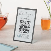 Scannen Sie den QR-Code zum RSVP | Ereignis Check- Sockelschild (In SItu)