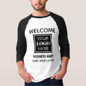 Scannen Sie Ihre Firmenlogos zu buchen T-Shirt (Vorderseite)