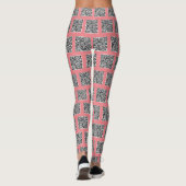 Scannen Sie Ihren QR-Code in rosa Leggings oder wä (Rückseite)