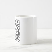 Scannen Sie mein Herz Kaffeetasse (Mittel)