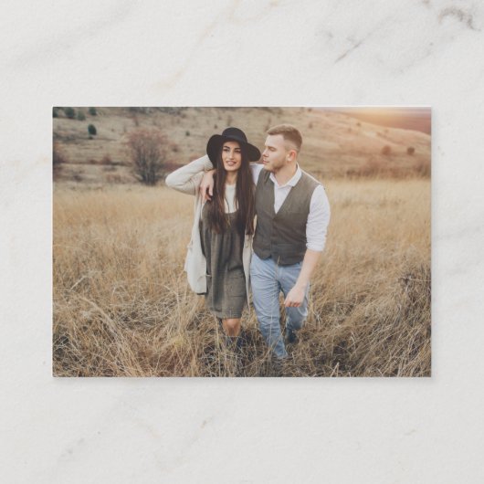 Scannen Sie mich in UAWG Wedding QR Code Foto UAWG Visitenkarte (Rückseite)