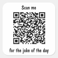 Scannen Sie mich nach dem Joke of the Day QR Code
