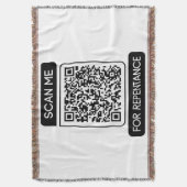 Scannen Sie mich nach QR-Code für die Umkehr. Decke (Vorderseite Vertikal)