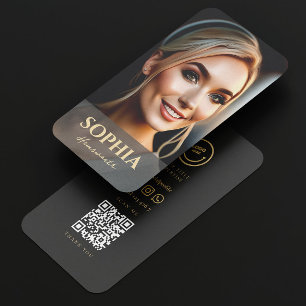 Scannen Sie mich Persönliches Branding QR Code Soc Visitenkarte