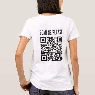 Scannen Sie mir bitte QR Code - Lächeln, es ist ko T-Shirt