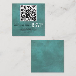 Scannen Sie QR-Code online UAWG flecken aquamarin  Begleitkarte