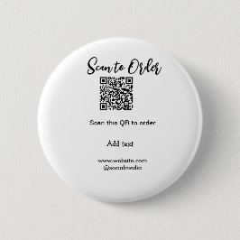 Scannen Sie QR-Code, um E-Mail der Website hinzuzu Button