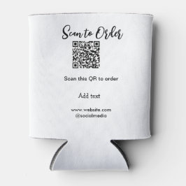 Scannen Sie QR-Code, um E-Mail der Website hinzuzu Dosenkühler