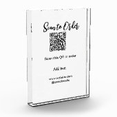 Scannen Sie QR-Code, um E-Mail der Website hinzuzu Fotoblock (Links)