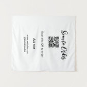 Scannen Sie QR-Code, um E-Mail der Website hinzuzu Wandteppich (Vorderseite (Horizontal))