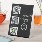 Scannen Sie QR Code Unberührbares Zeichen für Salo Sockelschild (In Situ)