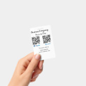 Scannen Sie zu zahlen q oder Code Paypal venmo Füg Ausweis (Handheld)